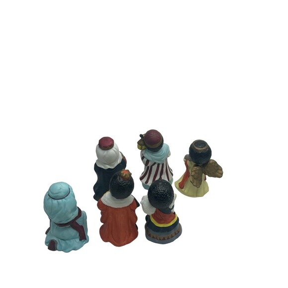 Nativity Christmas Avenue Porcelain 6 Not Complete - Picture 9 of 12